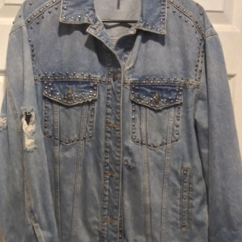 Free people denim jacket